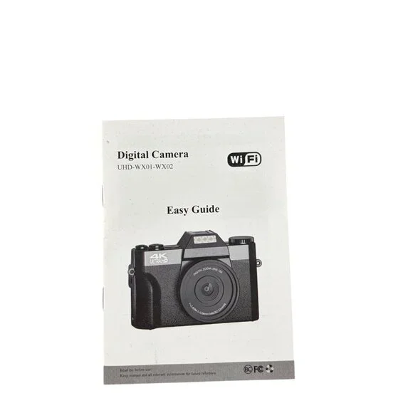 4K Ultra HD Digital Camera With WiFi 16X Zoom Lens UHD-WX01-WX02 For Photography - Picture 2 of 10